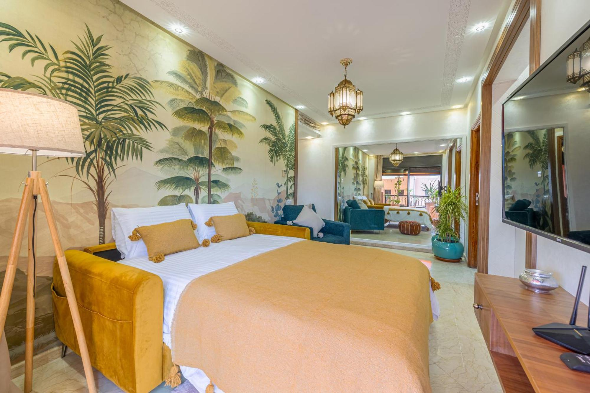 Le Jasmin - Appartement Authentique A Gueliz Марракеш Екстер'єр фото