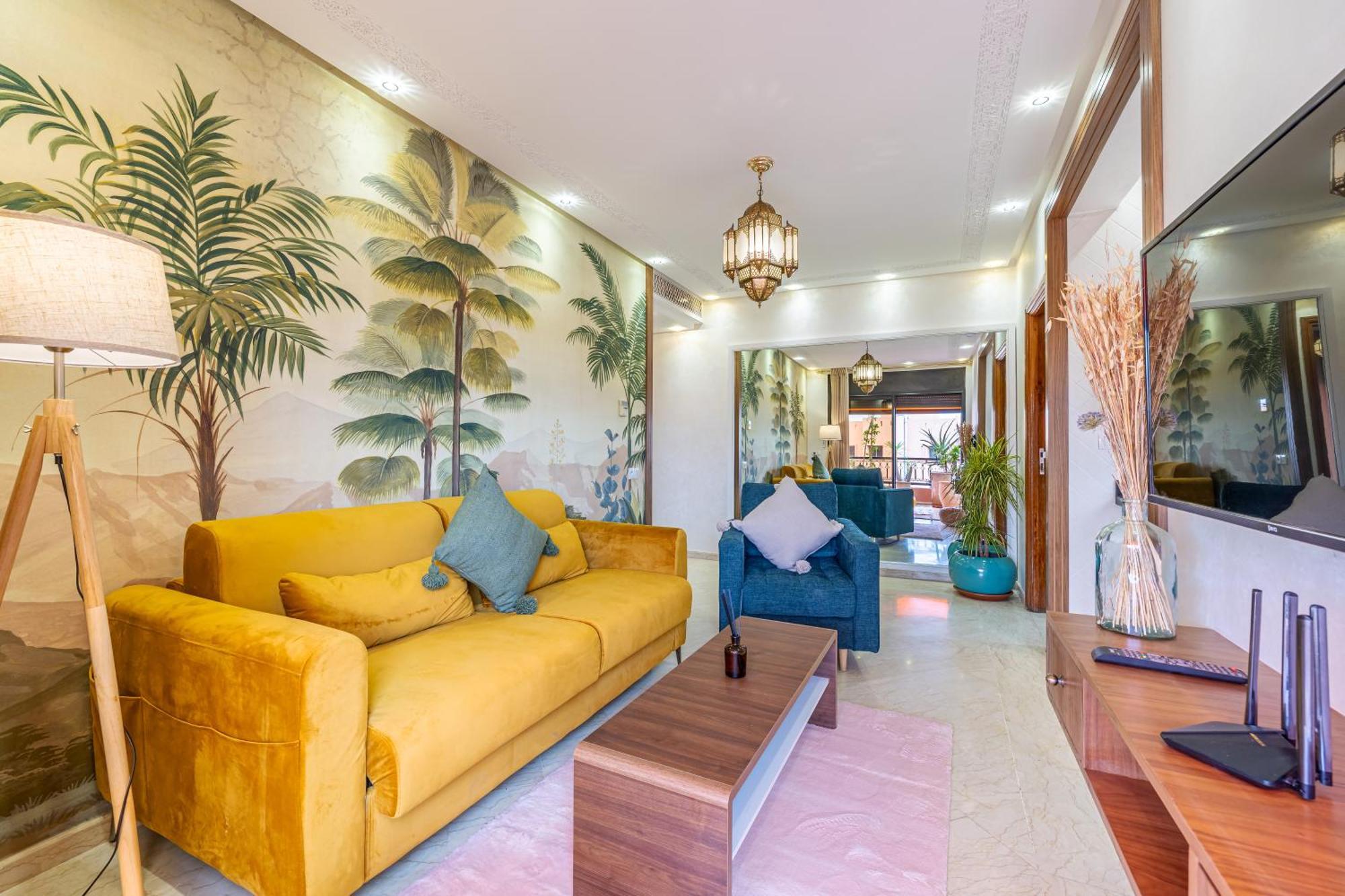 Le Jasmin - Appartement Authentique A Gueliz Марракеш Екстер'єр фото