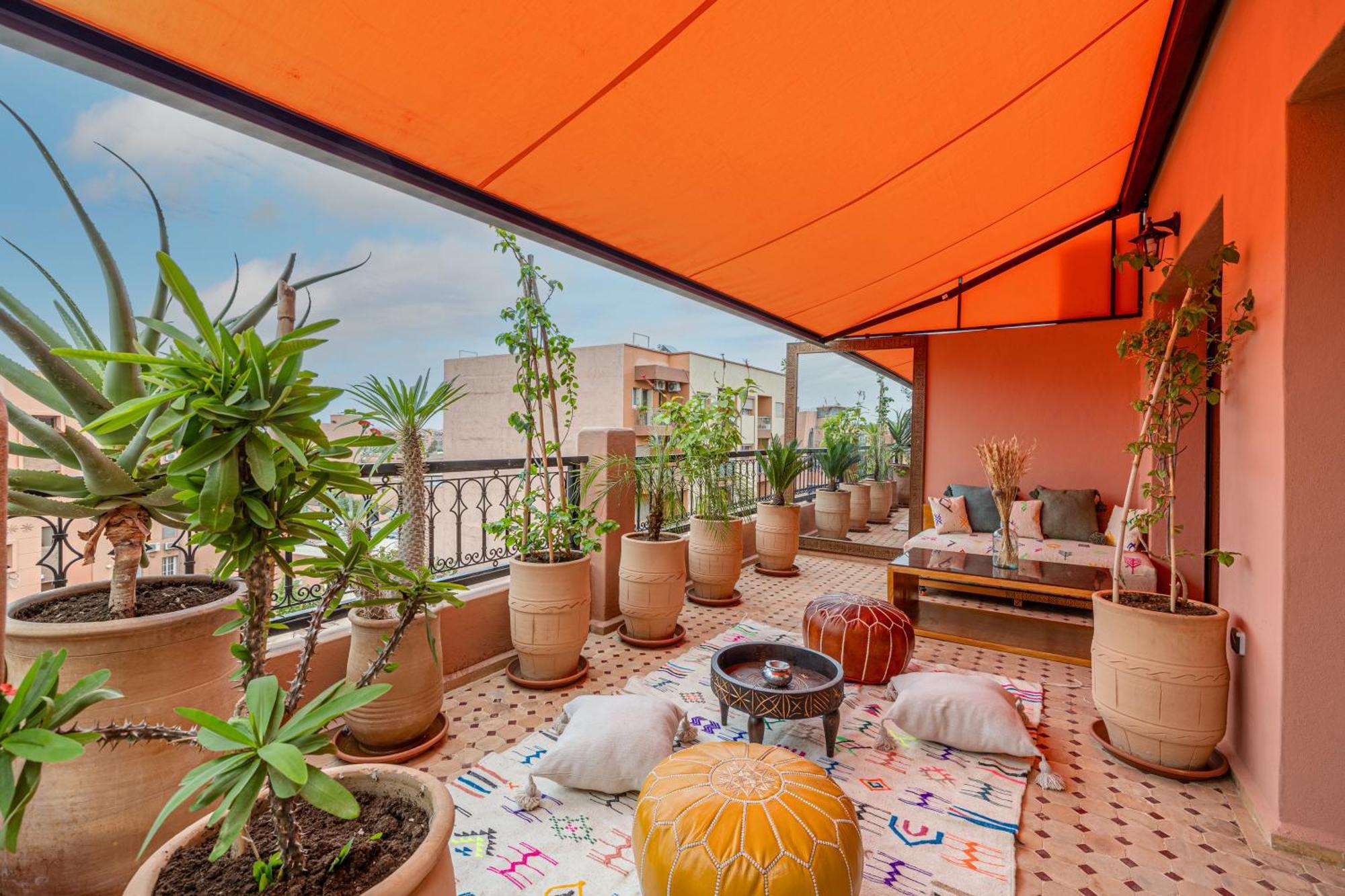 Le Jasmin - Appartement Authentique A Gueliz Марракеш Екстер'єр фото