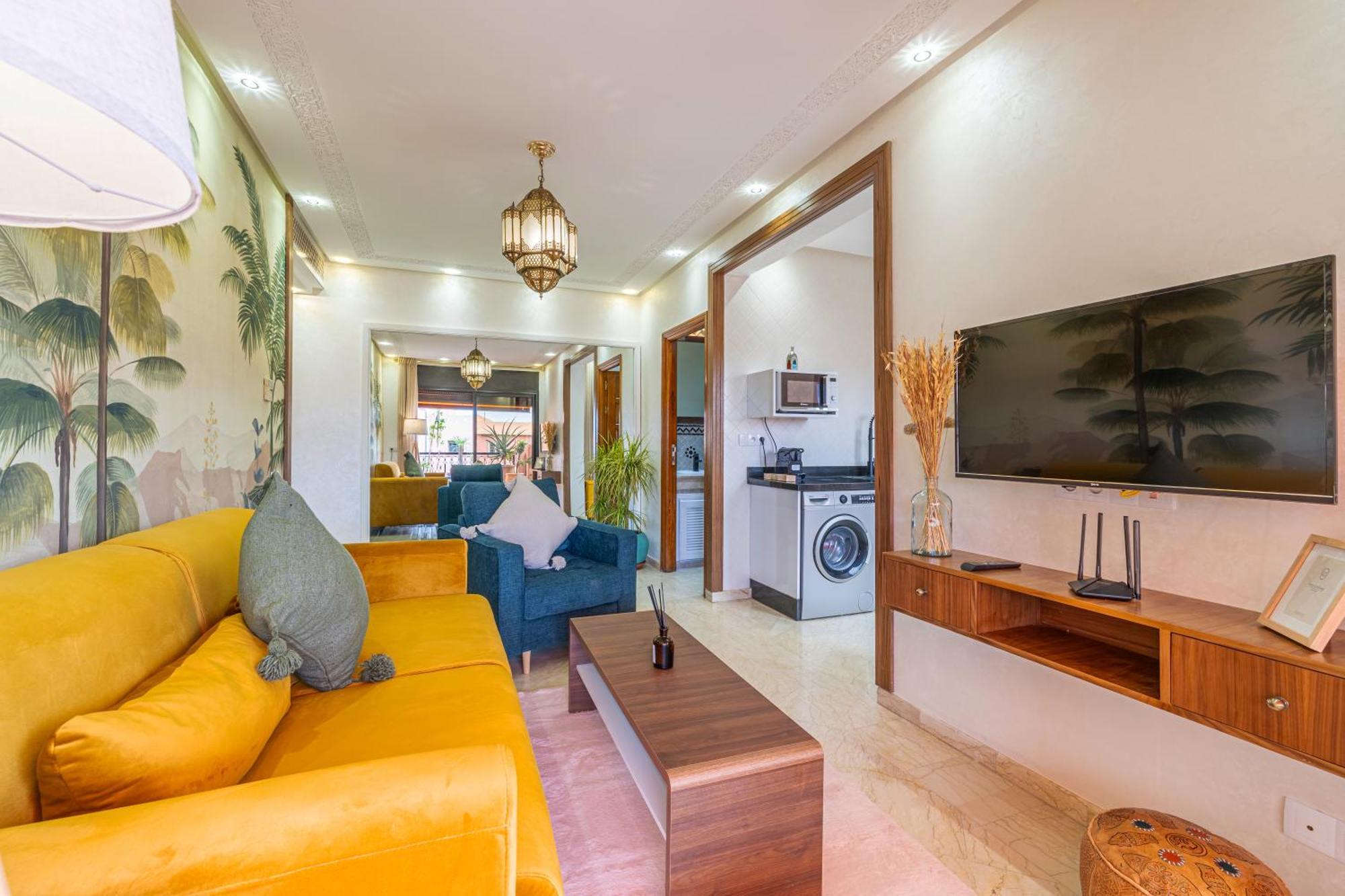 Le Jasmin - Appartement Authentique A Gueliz Марракеш Екстер'єр фото