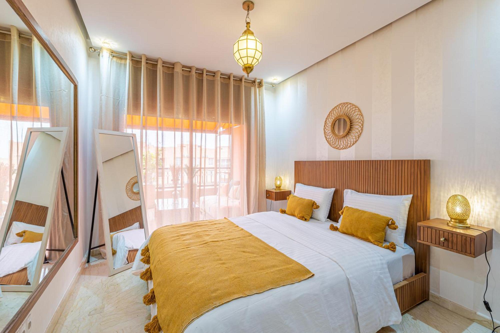 Le Jasmin - Appartement Authentique A Gueliz Марракеш Екстер'єр фото