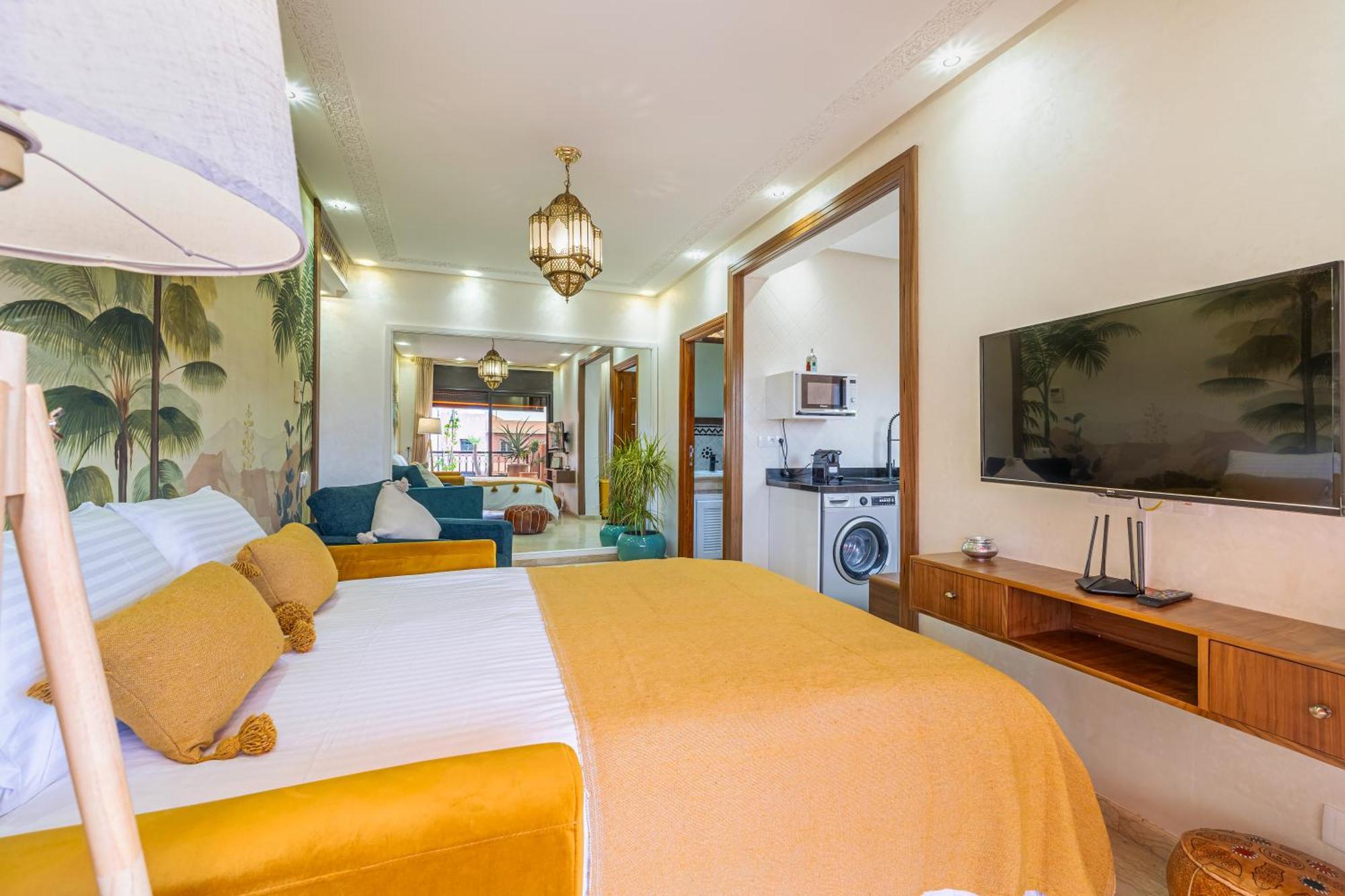 Le Jasmin - Appartement Authentique A Gueliz Марракеш Екстер'єр фото